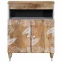 Aparador de madera maciza de mango 60x33,5x75 cm by , CD and DVD storage - Ref: Foro24-4018689, Price: 70,91 €, Discount: %