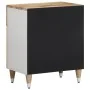 Mesita de noche madera maciza de mango 50x33x60 cm de , Mesitas de noche - Ref: Foro24-4018675, Precio: 70,89 €, Descuento: %