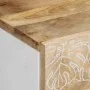 Mesita de noche madera maciza de mango 50x33x60 cm de , Mesitas de noche - Ref: Foro24-4018675, Precio: 70,89 €, Descuento: %