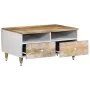 Mesa de centro de madera maciza mango 80x54x40 cm by , Coffee table - Ref: Foro24-4018677, Price: 100,93 €, Discount: %