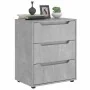 Aparador VISNES gris hormigón 60x40x73 cm madera de ingeniería by , Drawers - Ref: Foro24-4108286, Price: 115,72 €, Discount: %