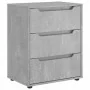 Aparador VISNES gris hormigón 60x40x73 cm madera de ingeniería by , Drawers - Ref: Foro24-4108286, Price: 115,72 €, Discount: %