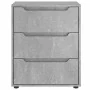Aparador VISNES gris hormigón 60x40x73 cm madera de ingeniería by , Drawers - Ref: Foro24-4108286, Price: 115,72 €, Discount: %