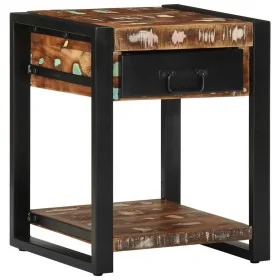 Mesa auxiliar multicolor 40x40x50 cm madera maciza reciclada von , Seitentische - Ref: Foro24-4015942, Preis: 95,70 €, Rabatt: %