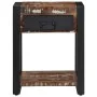 Mesa auxiliar multicolor 40x40x50 cm madera maciza reciclada de , Mesas auxiliares - Ref: Foro24-4015942, Precio: 95,67 €, De...