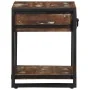 Mesa auxiliar multicolor 40x40x50 cm madera maciza reciclada de , Mesas auxiliares - Ref: Foro24-4015942, Precio: 95,67 €, De...