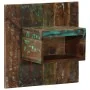 Mesilla de noche multicolor 50x27x50 cm madera maciza reciclada de , Mesitas de noche - Ref: Foro24-4017526, Precio: 99,87 €,...
