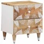 Mesitas de noche 2 uds madera maciza de mango 40x33,5x46 cm von , Nachttische - Ref: Foro24-4018663, Preis: 111,07 €, Rabatt: %
