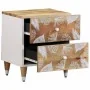 Mesitas de noche 2 uds madera maciza de mango 40x33,5x46 cm von , Nachttische - Ref: Foro24-4018663, Preis: 111,07 €, Rabatt: %