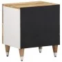 Mesitas de noche 2 uds madera maciza de mango 40x33,5x46 cm von , Nachttische - Ref: Foro24-4018663, Preis: 111,07 €, Rabatt: %