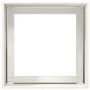 Jardinera de acero laminado en frío blanco 40x40x40 cm de , Maceteros y jardineras - Ref: Foro24-860662, Precio: 53,45 €, Des...