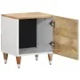 Mesitas de noche 2 uds madera maciza de mango 40x33,5x46 cm by , Nightstands - Ref: Foro24-4018661, Price: 70,16 €, Discount: %