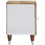 Mesitas de noche 2 uds madera maciza de mango 40x33,5x46 cm by , Nightstands - Ref: Foro24-4018661, Price: 70,16 €, Discount: %