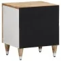 Mesitas de noche 2 uds madera maciza de mango 40x33,5x46 cm by , Nightstands - Ref: Foro24-4018661, Price: 70,16 €, Discount: %