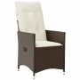 Set comedor para jardín 9 pzas y cojines ratán sintético marrón by , Garden sets - Ref: Foro24-3276778, Price: 1,00 €, Discou...