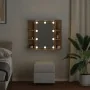 Mueble con espejo y luces LED roble artesanal 70x16,5x60 cm von , Badezimmerwaschtische - Ref: Foro24-857004, Preis: 96,55 €,...