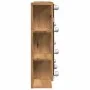 Mueble con espejo y luces LED roble artesanal 70x16,5x60 cm von , Badezimmerwaschtische - Ref: Foro24-857004, Preis: 96,55 €,...