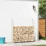 Leñero acero galvanizado 150x25x150 cm von , Brennholztaschen und -halter - Ref: Foro24-4100704, Preis: 33,11 €, Rabatt: %