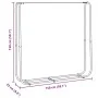 Leñero acero galvanizado 150x25x150 cm von , Brennholztaschen und -halter - Ref: Foro24-4100704, Preis: 33,11 €, Rabatt: %