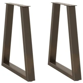 Patas para mesa de comedor en forma de V 2 uds acero natural von , Tischbeine - Ref: Foro24-4012567, Preis: 88,25 €, Rabatt: %