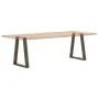 Patas para mesa de comedor en forma de V 2 uds acero natural by , Table legs - Ref: Foro24-4012567, Price: 88,25 €, Discount: %