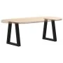 Patas para mesa de comedor en forma de V 2 uds acero negro by , Table legs - Ref: Foro24-4012544, Price: 53,58 €, Discount: %