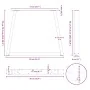 Patas para mesa comedor forma V 2uds antracita 90x(72-73,3) cm von , Tischbeine - Ref: Foro24-4012578, Preis: 113,92 €, Rabat...