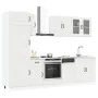 Mueble cocina Kalmar blanco de alto brillo 8 pzas von , Küchenschränke - Ref: Foro24-3314793, Preis: 696,40 €, Rabatt: %