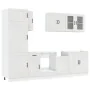 Mueble cocina Kalmar blanco de alto brillo 8 pzas von , Küchenschränke - Ref: Foro24-3314793, Preis: 696,40 €, Rabatt: %