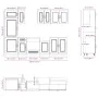 Mueble cocina Kalmar blanco de alto brillo 8 pzas von , Küchenschränke - Ref: Foro24-3314793, Preis: 696,40 €, Rabatt: %