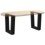 Patas para mesa de comedor forma V 2 uds negro 30x(30-31,3) cm by , Table legs - Ref: Foro24-4012600, Price: 47,65 €, Discoun...