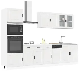Mueble cocina Kalmar blanco de alto brillo 7 pzas von , Küchenschränke - Ref: Foro24-3314753, Preis: 695,46 €, Rabatt: %