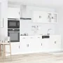 Mueble cocina Kalmar blanco de alto brillo 7 pzas de , Armarios de cocina - Ref: Foro24-3314753, Precio: 695,46 €, Descuento: %