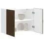 Armario de pared de cocina Lucca roble marrón de , Armarios de cocina - Ref: Foro24-853834, Precio: 75,66 €, Descuento: %