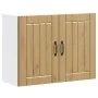 Armario de pared de cocina Lucca roble artesanal de , Armarios de cocina - Ref: Foro24-853836, Precio: 78,65 €, Descuento: %