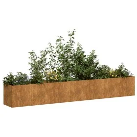 Jardinera oxidada 280x40x40 cm acero corten von , Töpfe und Pflanzgefäße - Ref: Foro24-860695, Preis: 149,73 €, Rabatt: %