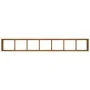 Jardinera oxidada 280x40x40 cm acero corten by , Pots and planters - Ref: Foro24-860695, Price: 149,73 €, Discount: %