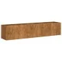 Jardinera oxidada 200x40x40 cm acero corten von , Töpfe und Pflanzgefäße - Ref: Foro24-860688, Preis: 117,52 €, Rabatt: %