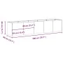 Jardinera oxidada 200x40x40 cm acero corten von , Töpfe und Pflanzgefäße - Ref: Foro24-860688, Preis: 117,52 €, Rabatt: %