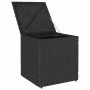 Taburetes de jardín con cojines 2 uds negro 40x40x43 cm von , Hocker für den Außenbereich - Ref: Foro24-4104039, Preis: 126,0...