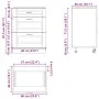 Mueble bajo de cocina porto madera vieja madera reconstituida by , Kitchen cabinets - Ref: Foro24-854267, Price: 109,52 €, Di...