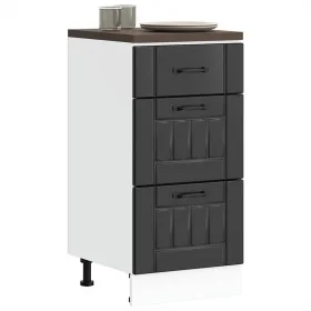 Mueble bajo de cocina Lucca madera ingeniería negra von , Küchenschränke - Ref: Foro24-854231, Preis: 88,64 €, Rabatt: %