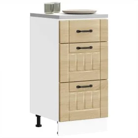 Mueble bajo de cocina Lucca roble sonoma by , Kitchen cabinets - Ref: Foro24-854233, Price: 88,74 €, Discount: %