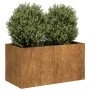 Jardinera oxidada 80x40x40 cm acero corten von , Töpfe und Pflanzgefäße - Ref: Foro24-860674, Preis: 74,61 €, Rabatt: %