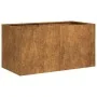 Jardinera oxidada 80x40x40 cm acero corten von , Töpfe und Pflanzgefäße - Ref: Foro24-860674, Preis: 74,61 €, Rabatt: %
