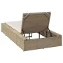 Tumbona con cojín flotante ratán sintético beige von , Liegen - Ref: Foro24-4104206, Preis: 218,79 €, Rabatt: %