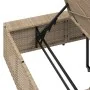 Tumbona con cojín flotante ratán sintético beige von , Liegen - Ref: Foro24-4104206, Preis: 218,79 €, Rabatt: %