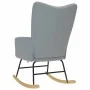 Silla mecedora de tela gris claro von , Schaukelstühle - Ref: Foro24-4016789, Preis: 127,17 €, Rabatt: %