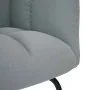 Silla mecedora de tela gris claro von , Schaukelstühle - Ref: Foro24-4016789, Preis: 127,17 €, Rabatt: %