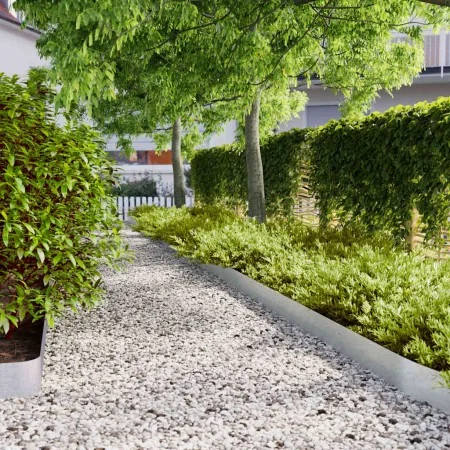 Bordes para césped 10 uds 15x103 cm acero galvanizado by , Garden edging and edging - Ref: Foro24-860147, Price: 42,98 €, Dis...